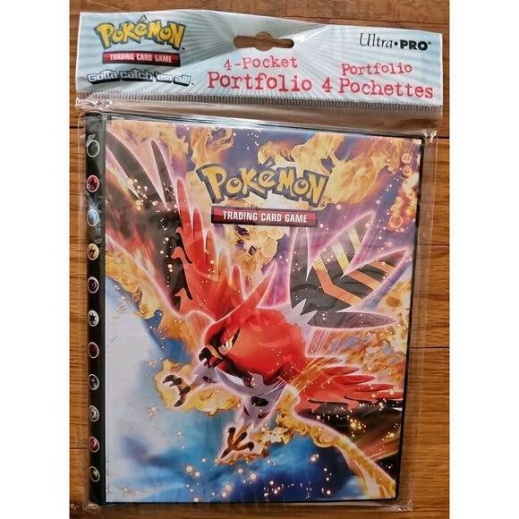 New 2014 Pokemon Card Album Ultra-Pro 4-Pocket New sealed Condition - Picture 1 of 2